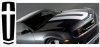 2010-2013 Camaro Horizontal Over Car Stripes Kit - Coupe